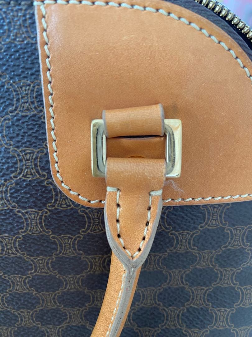 CELINE ダークブラウン ハンドバッグ