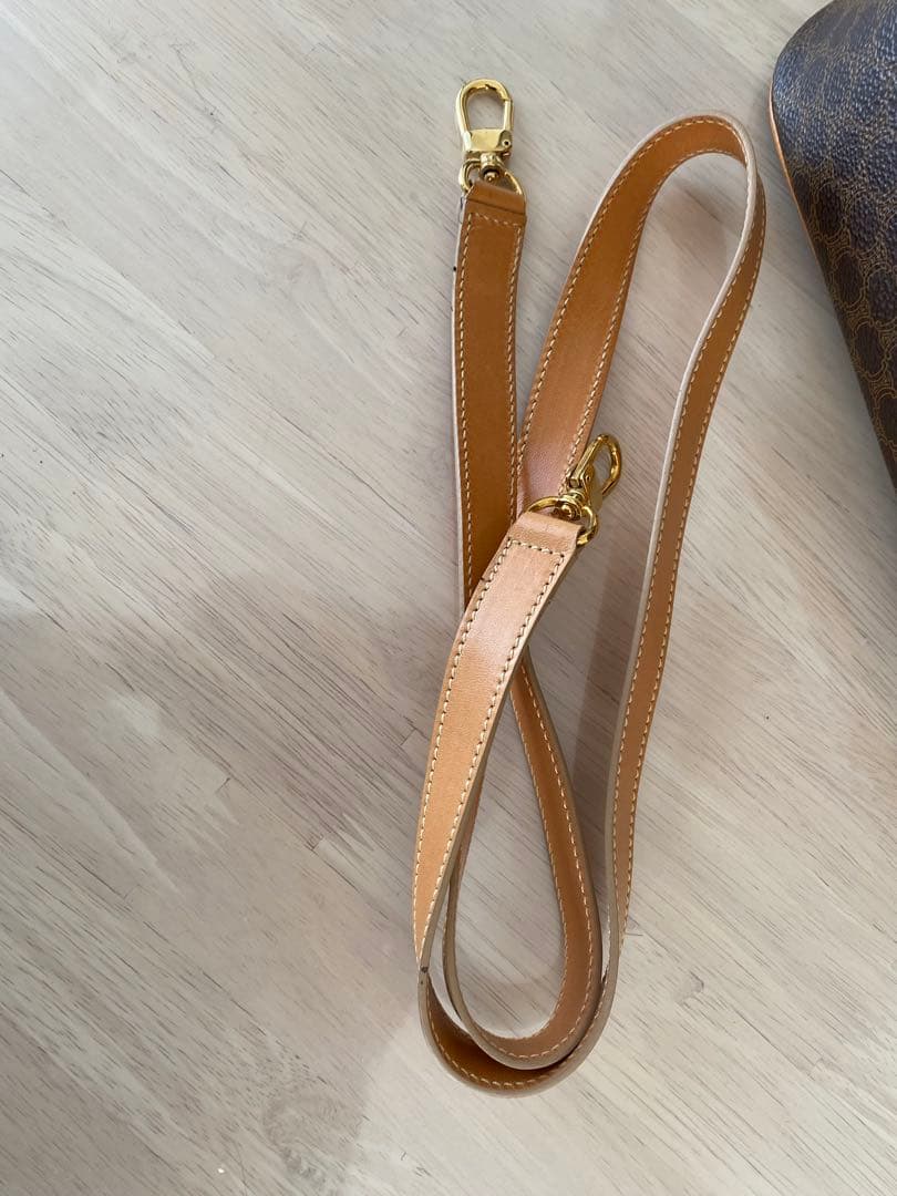 CELINE ダークブラウン ハンドバッグ