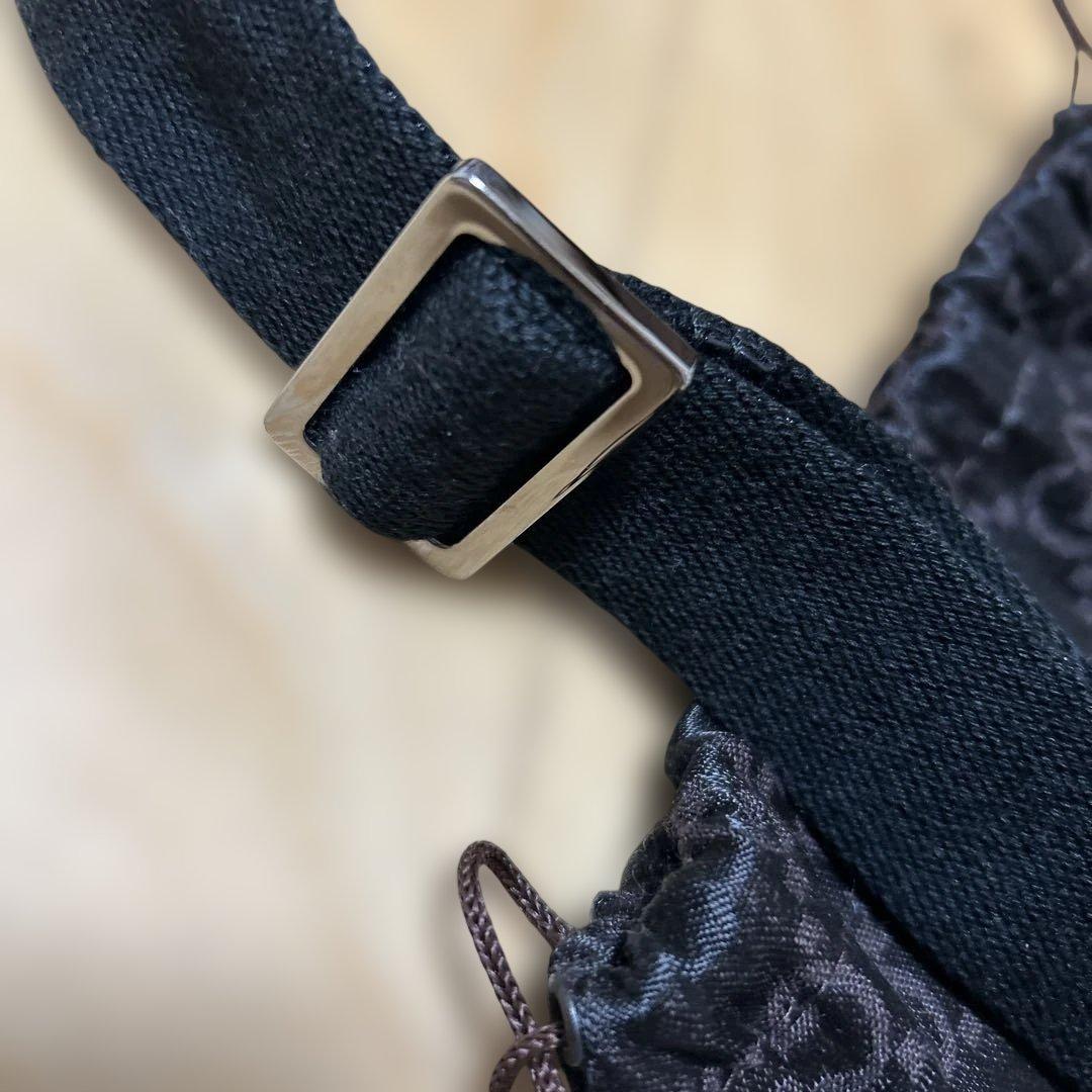 【GUCCI 】値下げ中！美品ブラック ショルダーバッグ