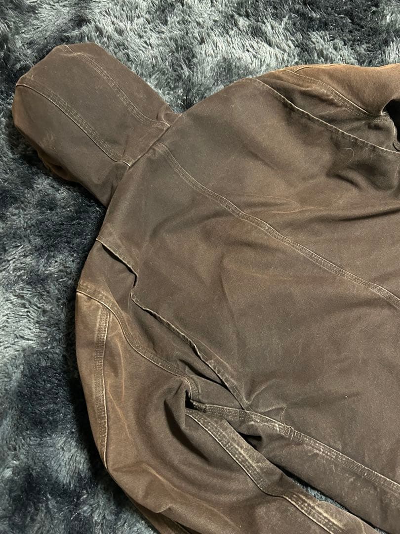 Carhartt アクティブジャケット ブラックグレー ダック地 古着