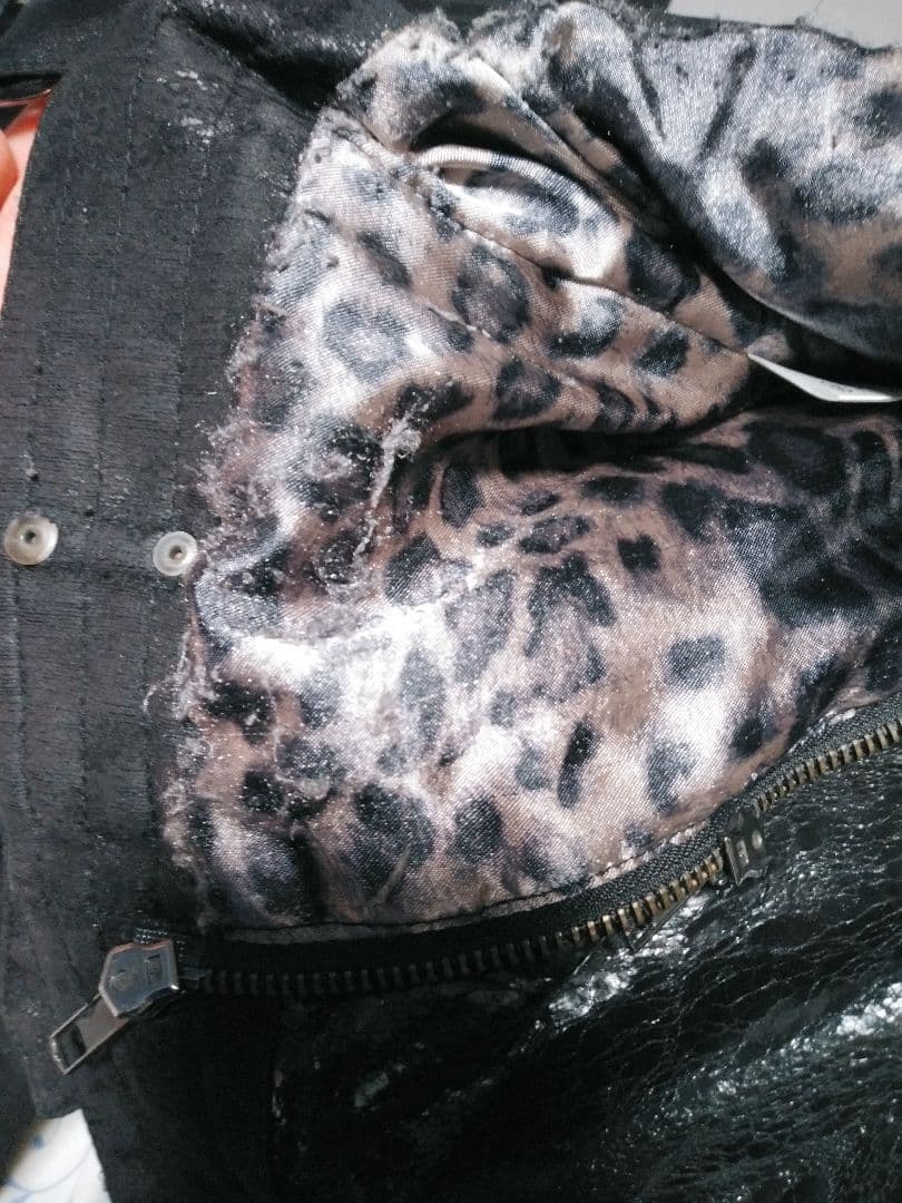 希少】VICE FAIRY ヴァイスフェアリー ファー付きライダースジャケット