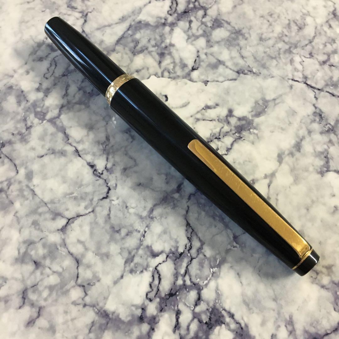 0216 オーバーホール済み 万年筆 SAILOR ショート象嵌 21k