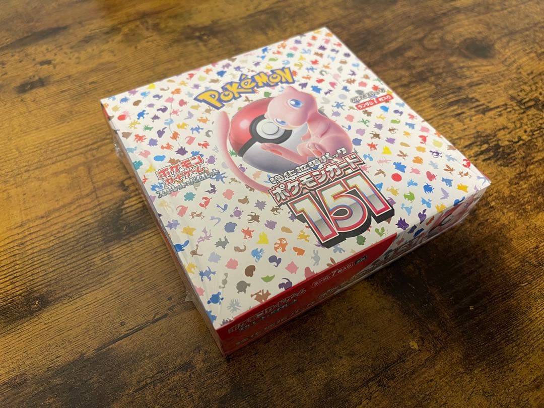 ポケモンカード151シュリンク付き1 BOX