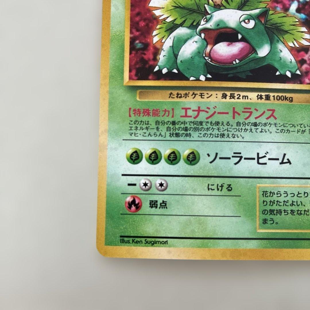 ト*ー様 【希少】フシギバナ 旧裏 キラ マーク無し