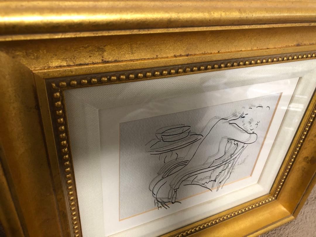 希少　真作　ジャンピエールウェイル　jean pierre weil 線画