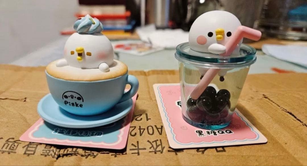 台湾限定　カナヘイ　フィギュア　カフェ風 6点セット