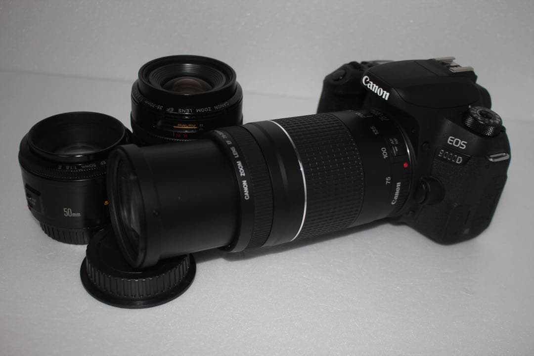 Canon EOS 9000D カメラ50mm F1.8 II レンズセット