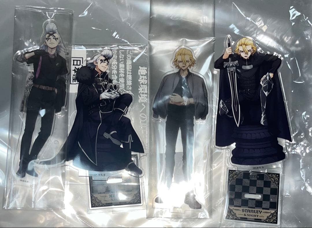 Dr.STONE スタンリー ゼノ ウォルマ ファミマ アクリルスタンド セット ゼノ スタンリー アクスタ Dr.STONE アクリルスタンド 花見 - メルカリ
