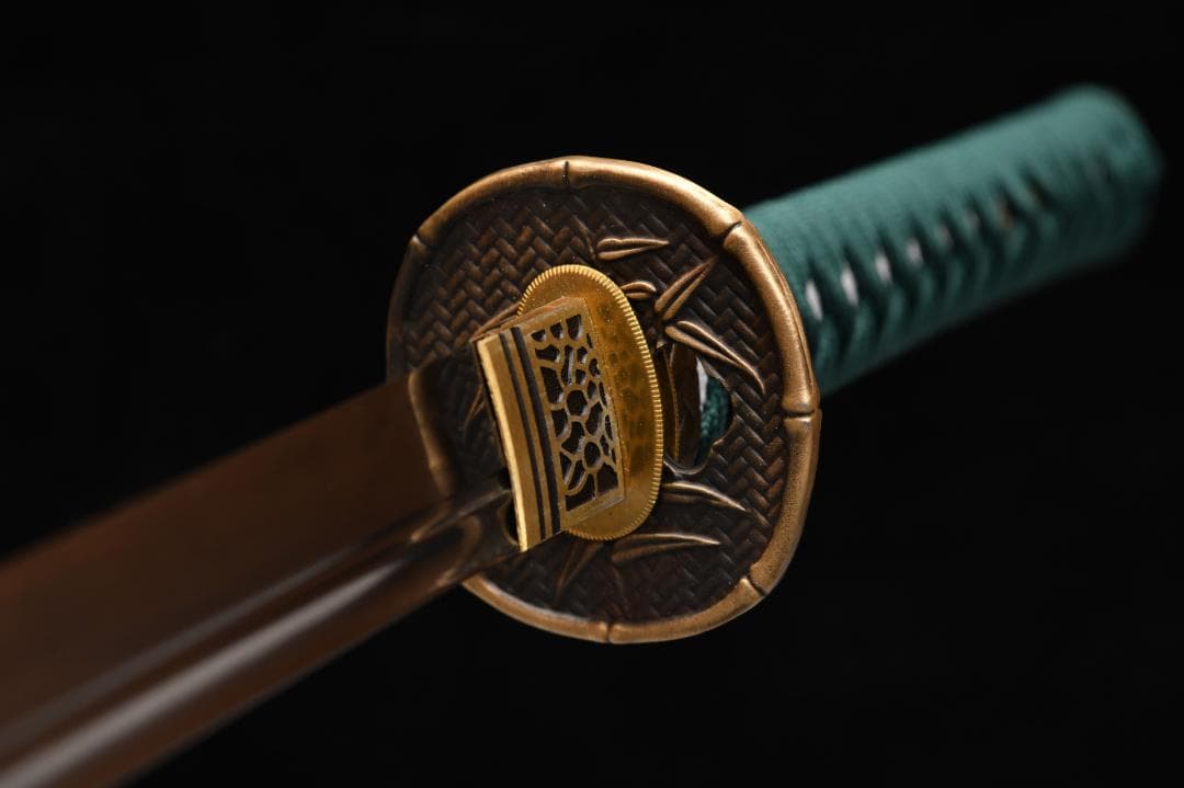 青竹小烏丸 日本刀 模造刀 居合刀 武士道 武蔵 鑑賞用 手鍛造打