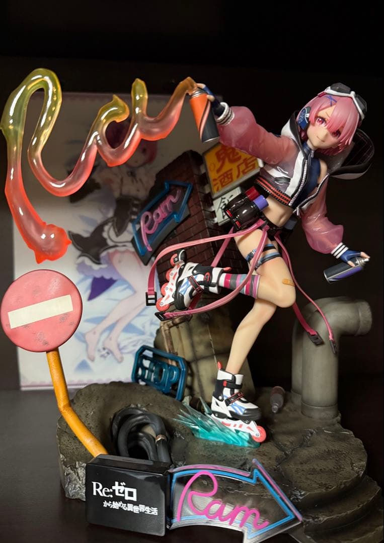 リゼロ　エミリア、ラム、レム　-Neon City Ver.-フィギュア