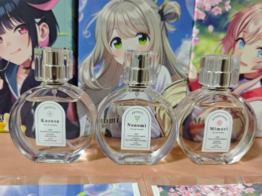ブルーアーカイブ 香水 オードトワレ 50mL カズサ ノノミ ミモリ ブルアカ