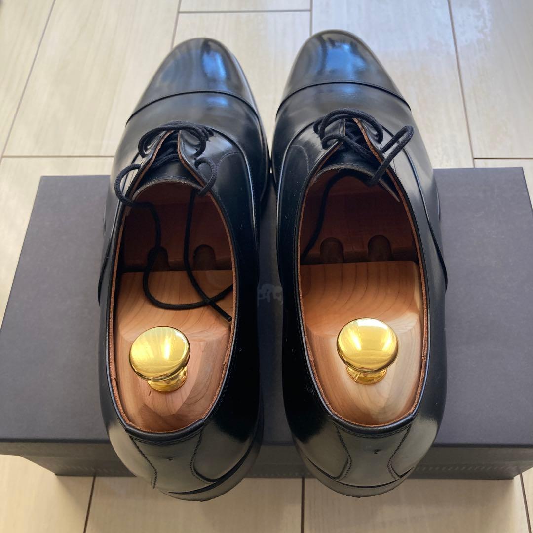 【美品】スコッチグレイン HA-9106 ブラックレザー 革靴