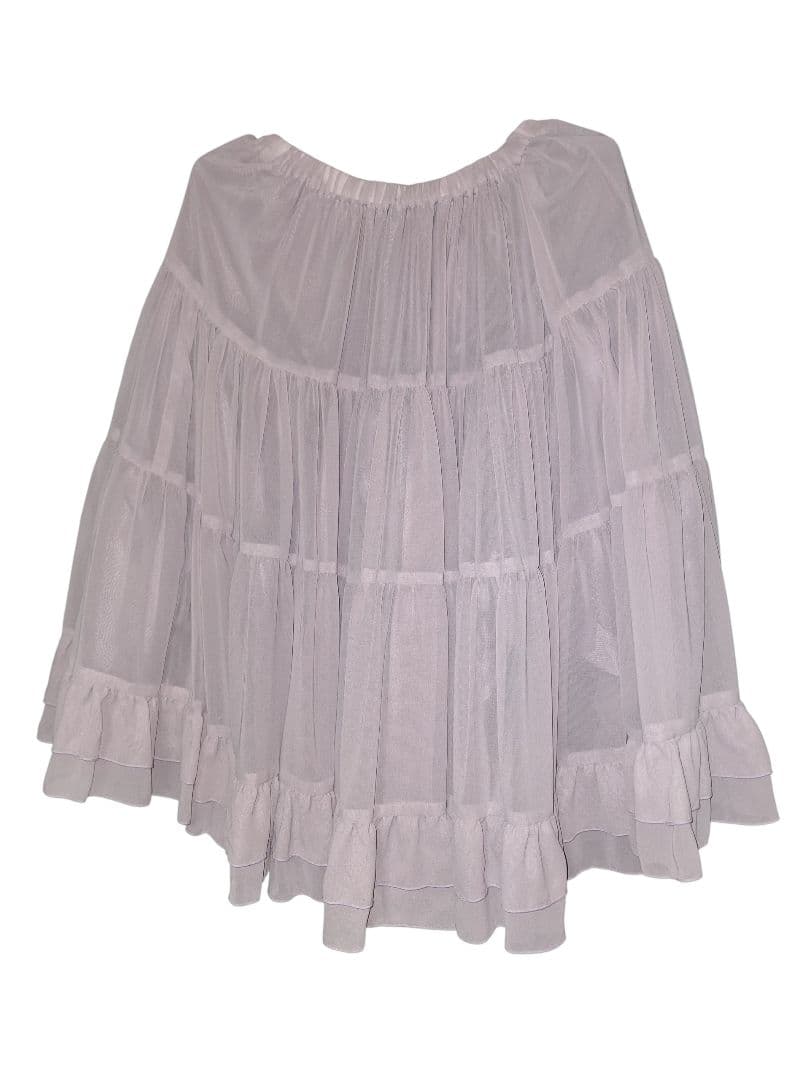 Victorian maiden/ボリュームシフォンフリルペチコートスカート