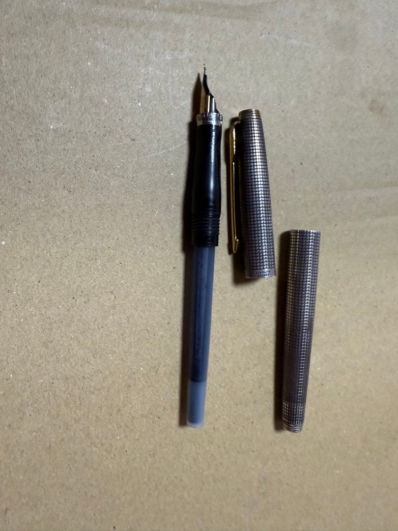 PARKER STERLINGSILVER万年筆14K