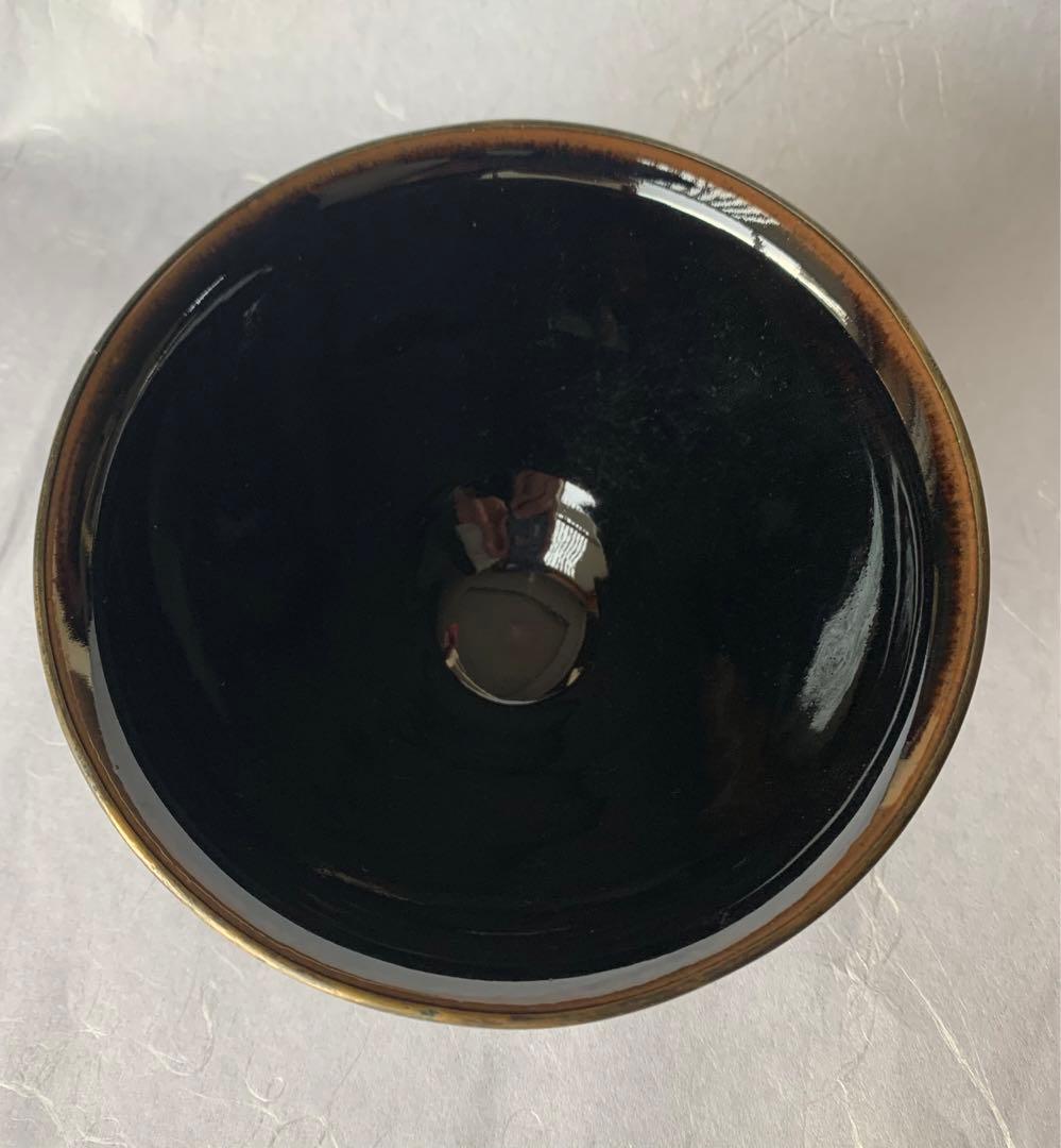 天目　茶碗　茶道具 仕覆付