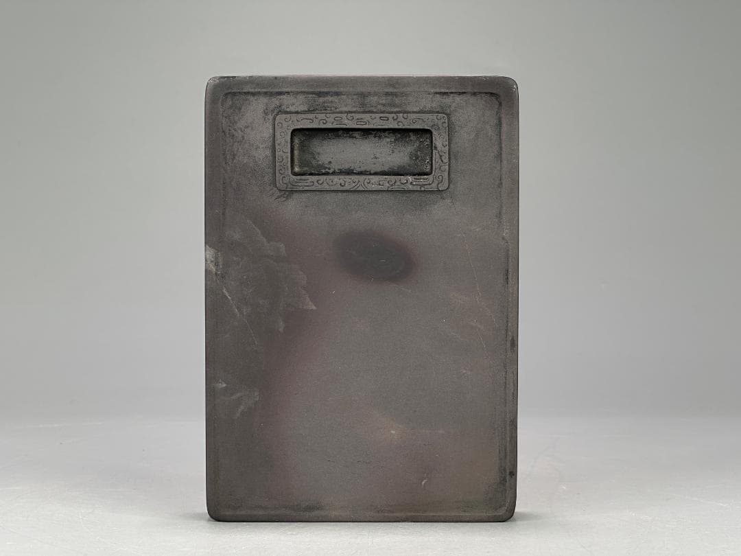 中国美術 書道具 文房具 硯 童子牧牛図 魚脳洞 端渓硯 時代硯 唐物