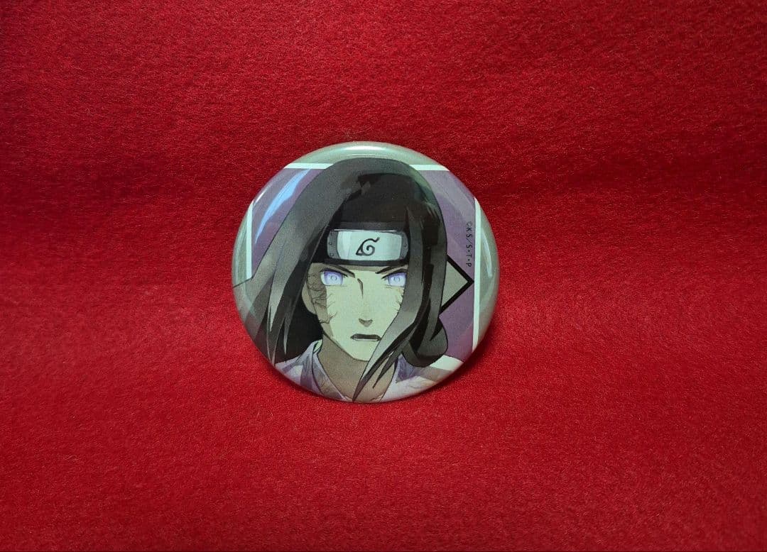 NARUTO 日向ネジ ナルト 缶バッジ ブラインド - メルカリ