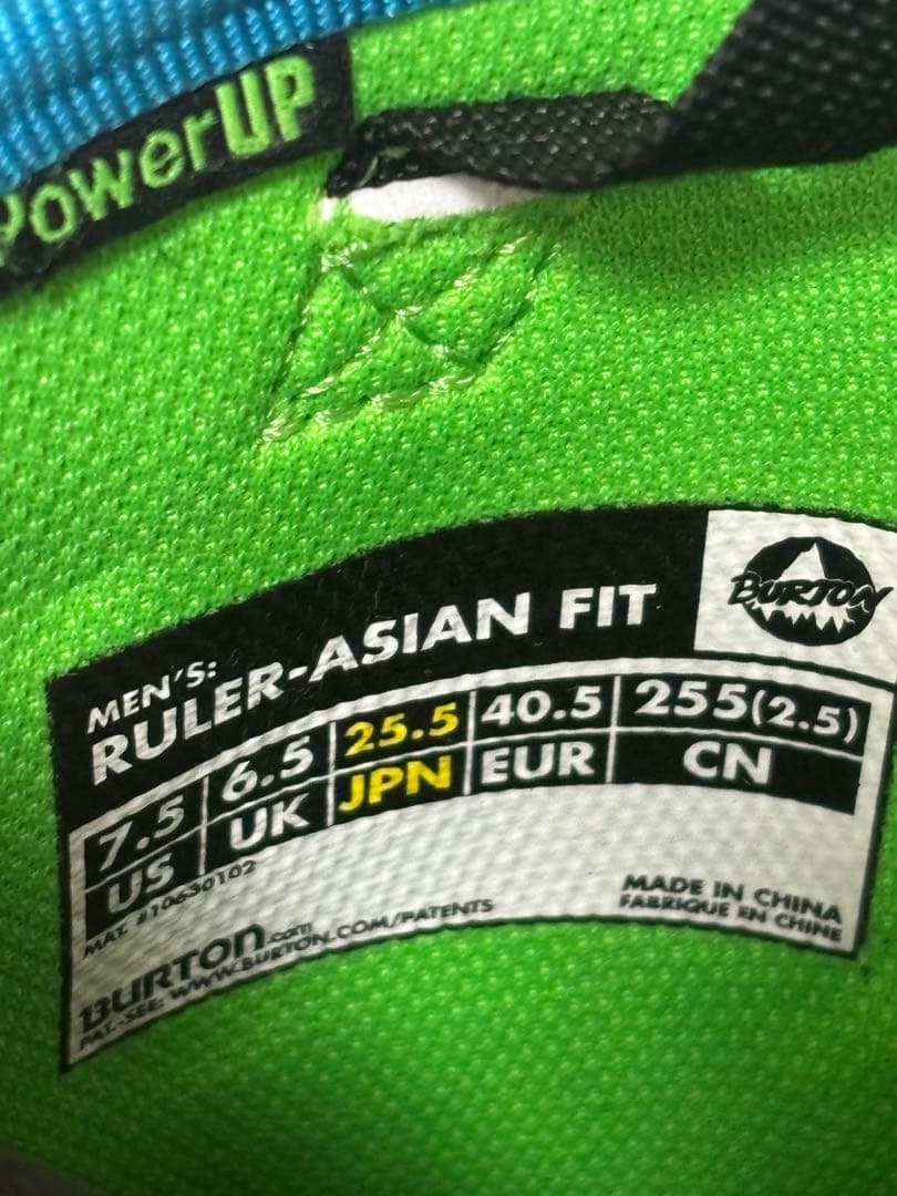 Burton RULER-ASIAN FIT スノーボードブーツ 25.5cm