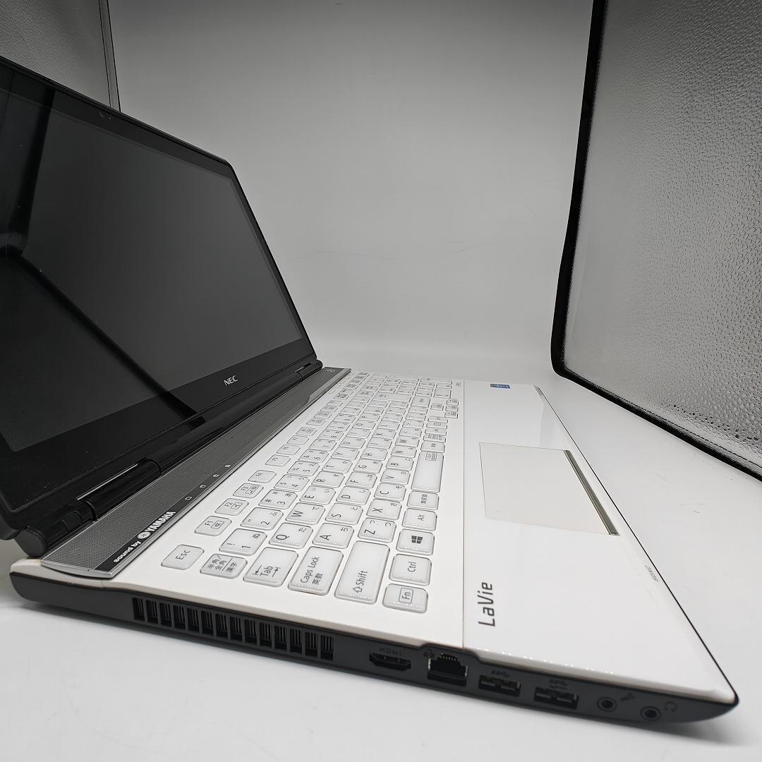 NEC】LL750 高性能i7 SSD512GB 16GB 白 ノートPC