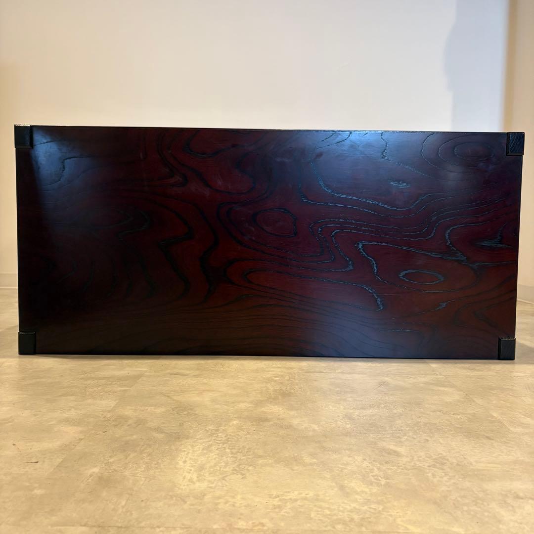 からくり箪笥 民芸家具 収納棚 チェスト 和棚 ローボード