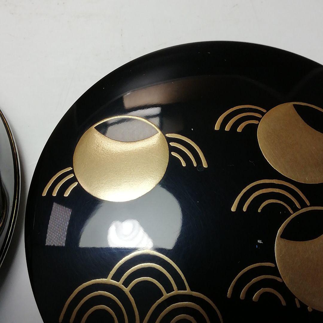 S724 香合 『つぼつぼ青海波蒔絵』『司峯造』 共箱 茶道具 - メルカリ