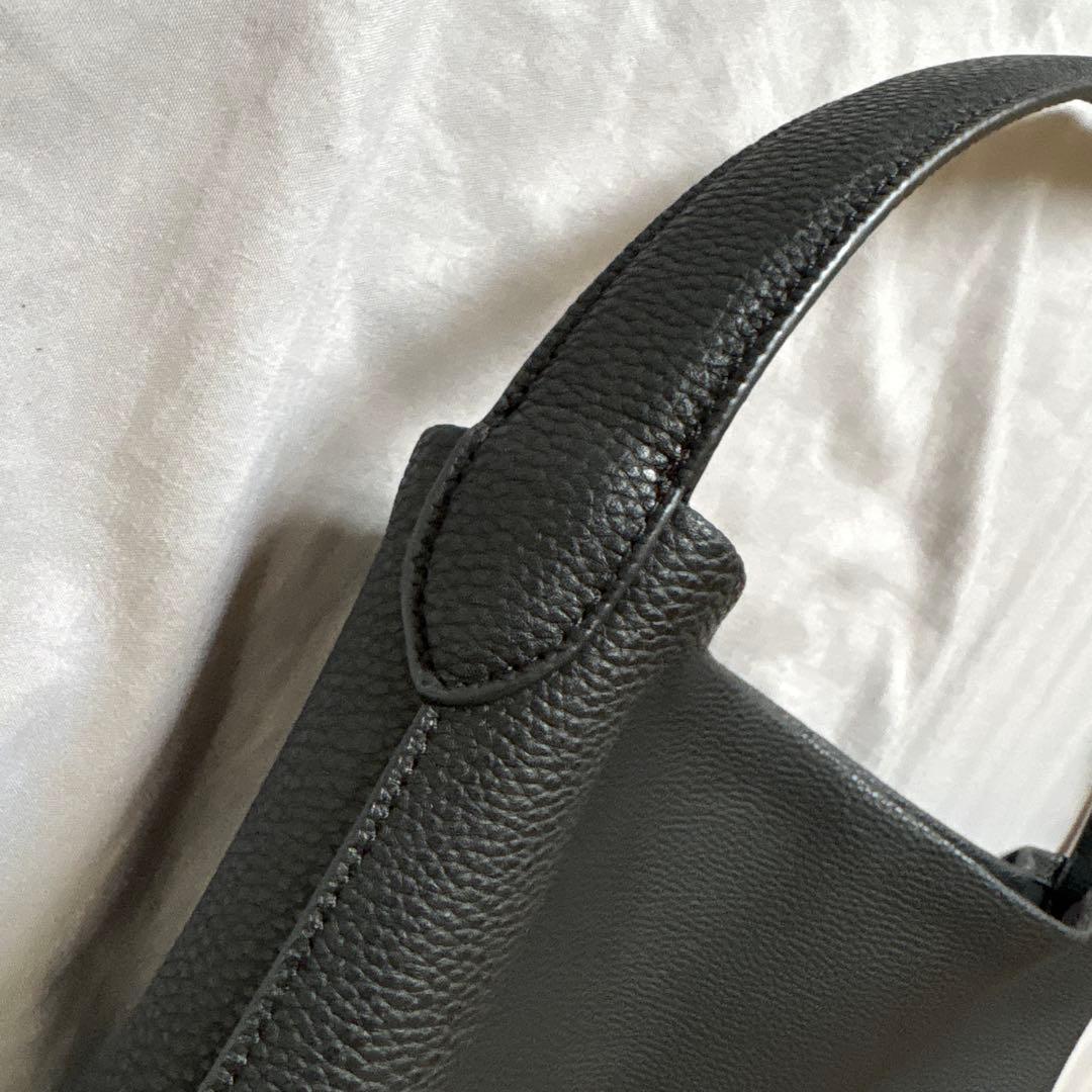 ジストリー　ブラック バケツ型 ショルダーバッグ