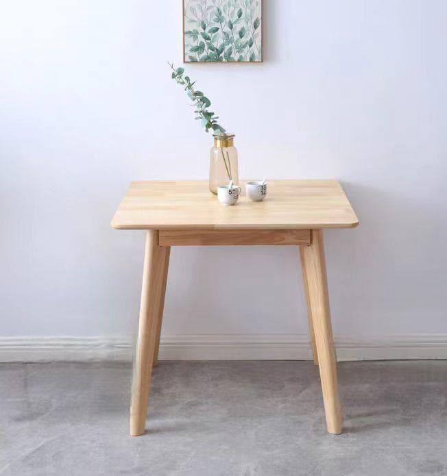 ナチュラルウッド正方形テーブル訳あり品 写真をご確認 TBL11-60-01