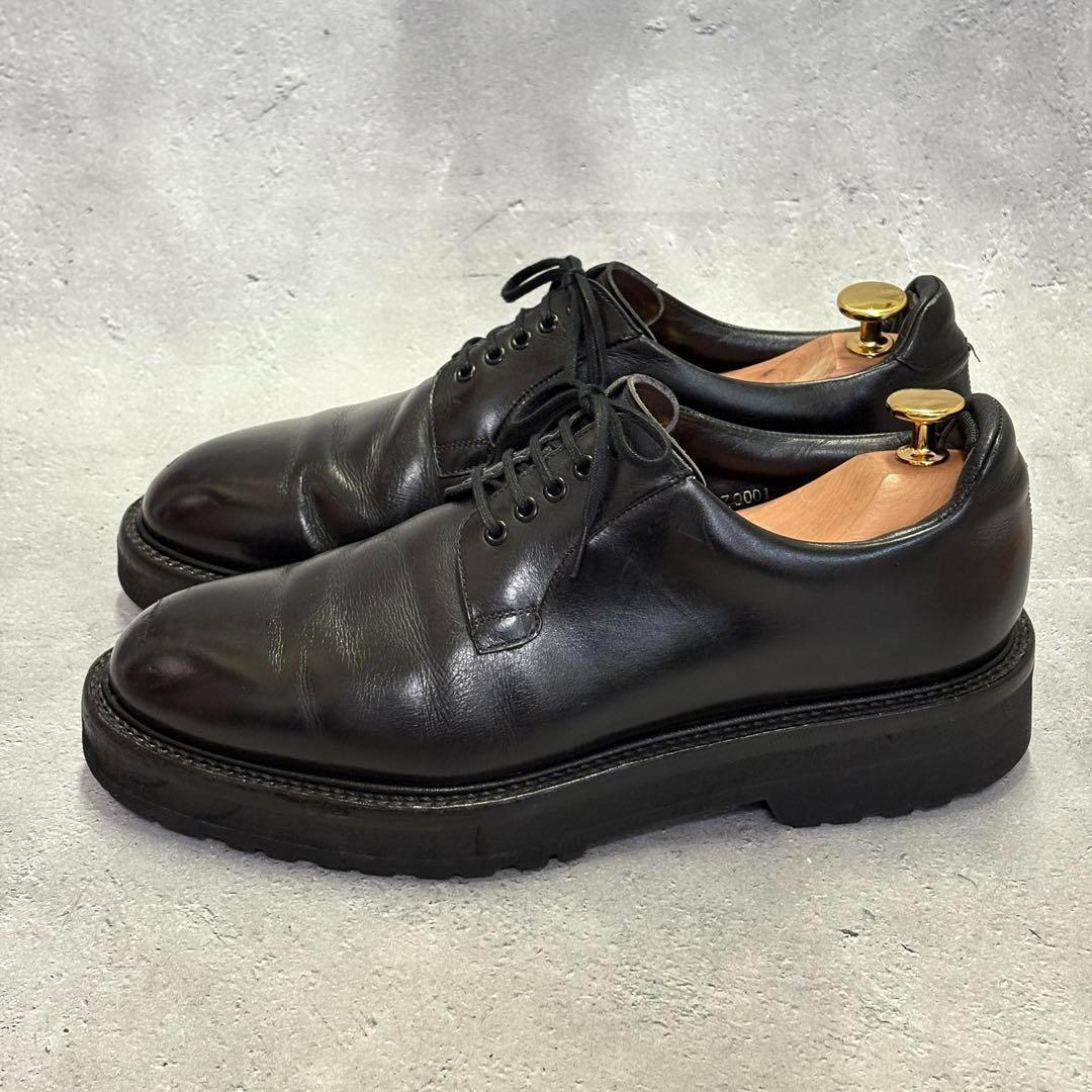 ダブルエイチ　WH (65) 革靴　レザーシューズ　プレーントゥ　レースアップ