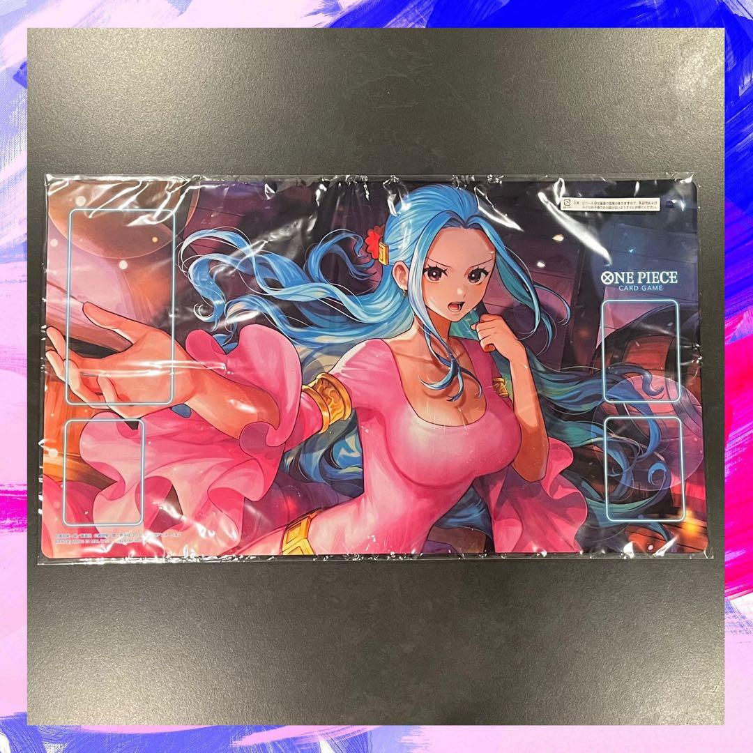 ワンピースカード ネフェルタリ・ビビ プレイマット プロモカード無し