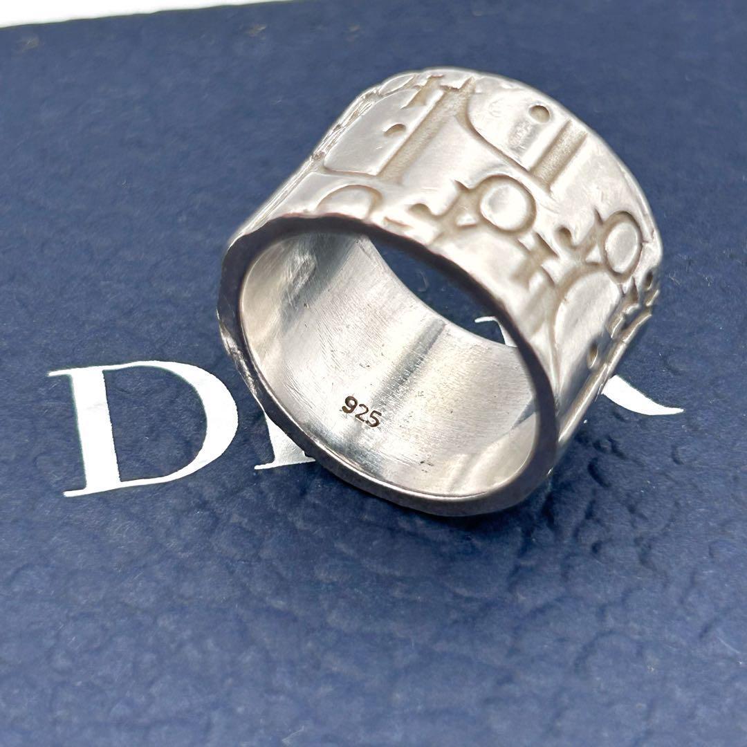 【希少】DIOR トロッター ヴィンテージリング　Ag925 12号