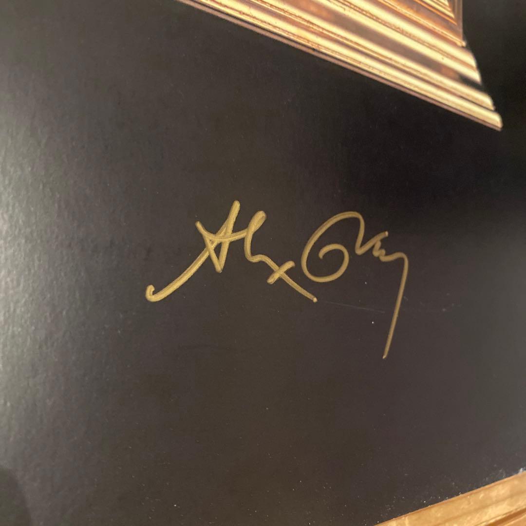 Alex gray 直筆サイン入りポスター