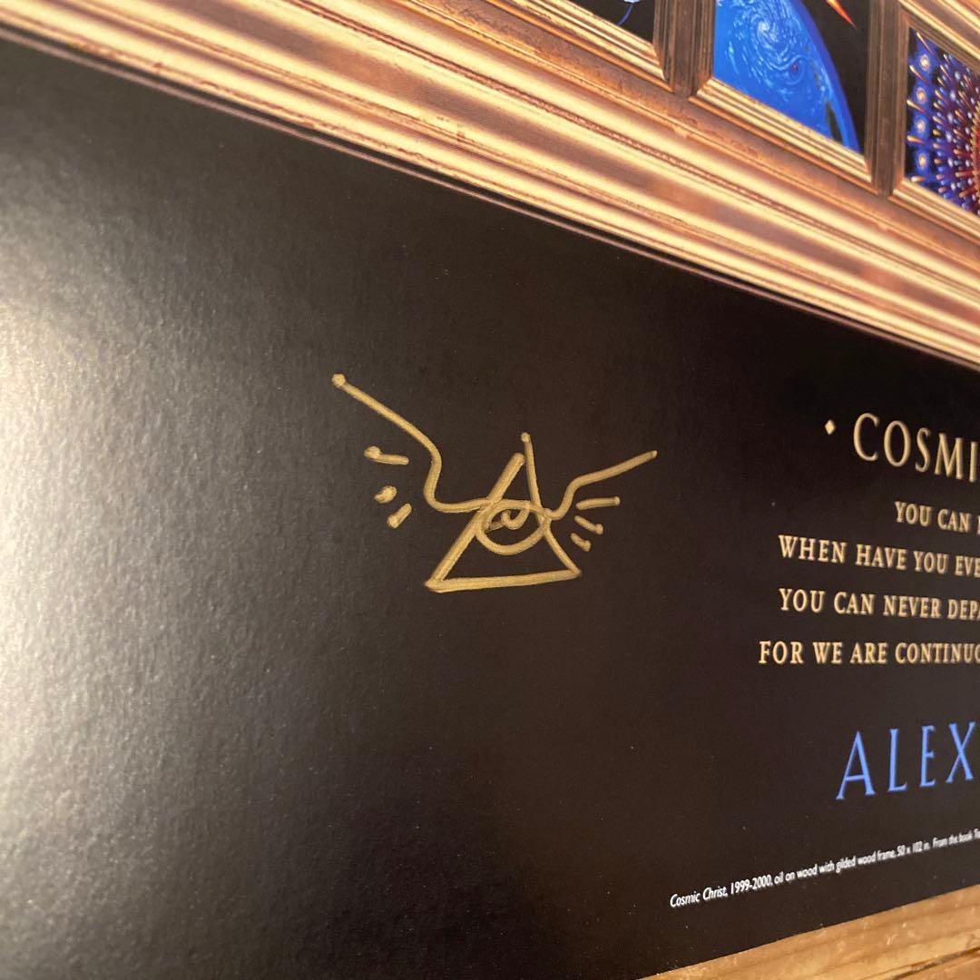 Alex gray 直筆サイン入りポスター