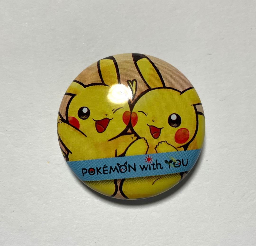 pokemon with you ピカチュウ 缶バッジ - メルカリ