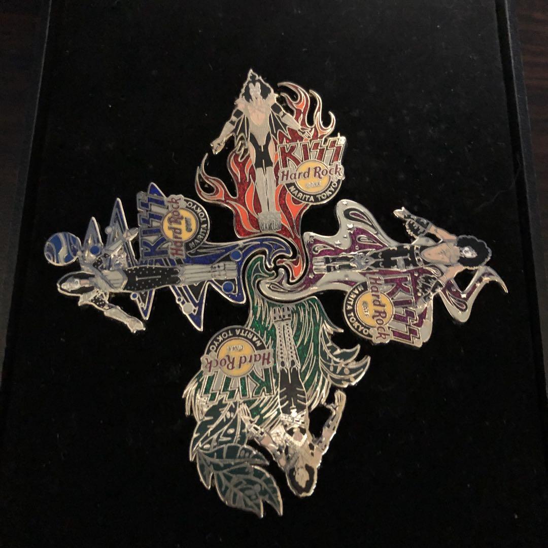 ハードロックカフェ Hard Rock CAFE KISS 成田 ピンバッジ