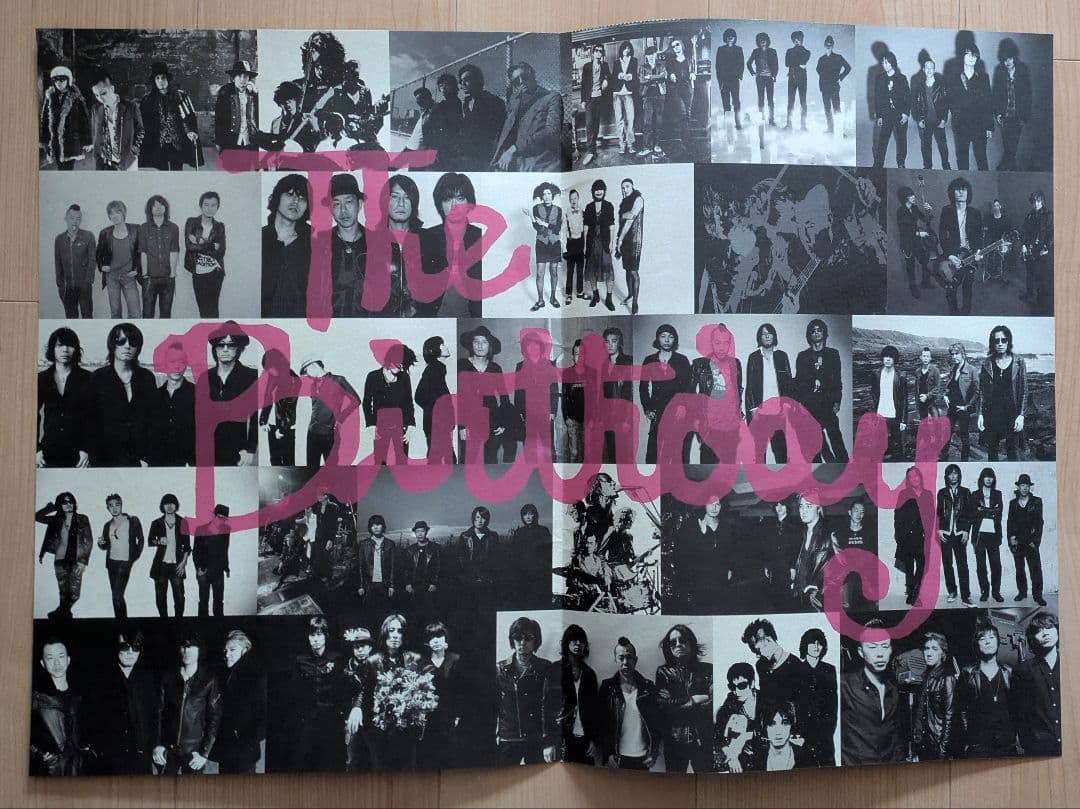 The Birthday】GOLD TRASH ツアータブロイド 2015レア