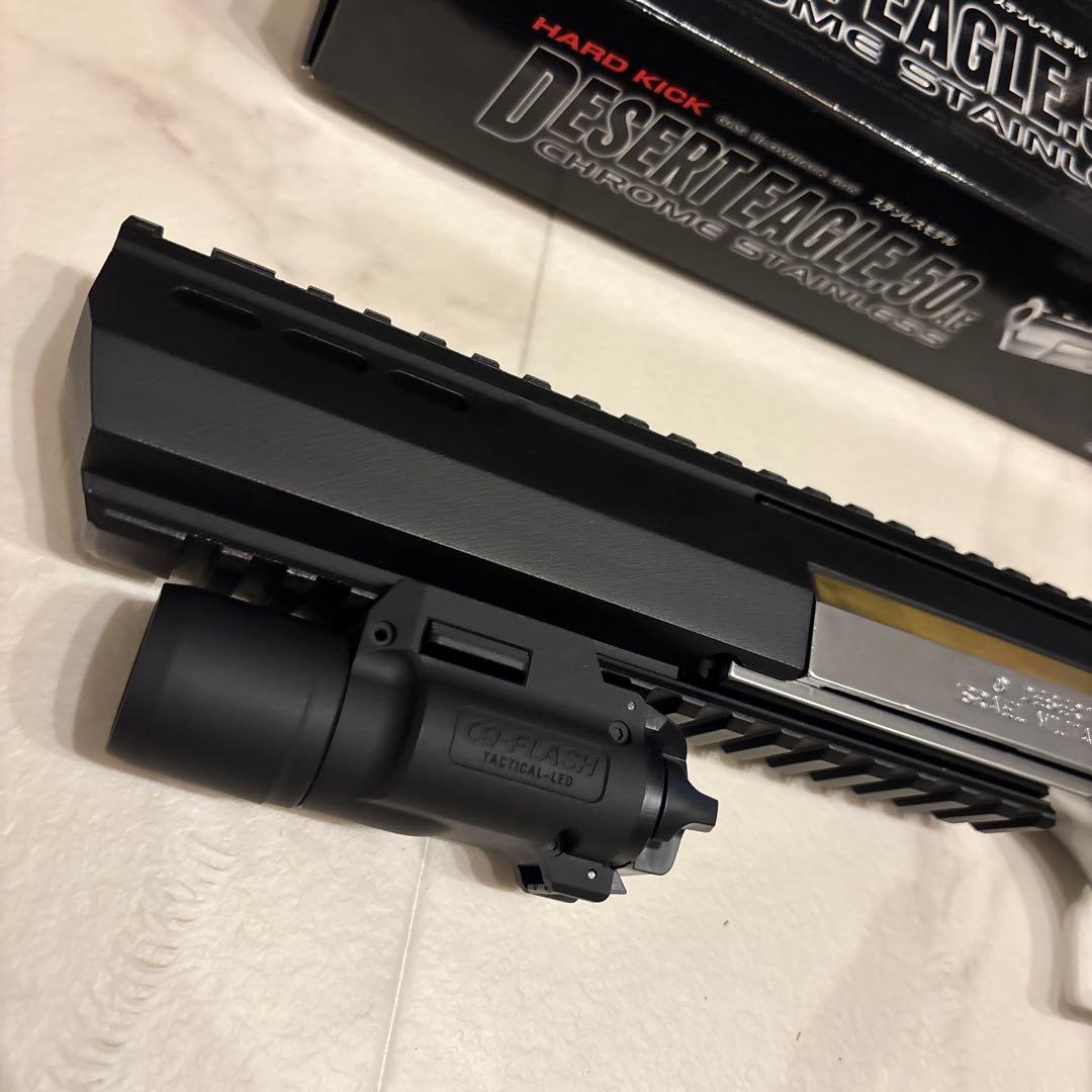 東京マルイデザートイーグル50AE クロームステンレス カスタム済み24時間価格