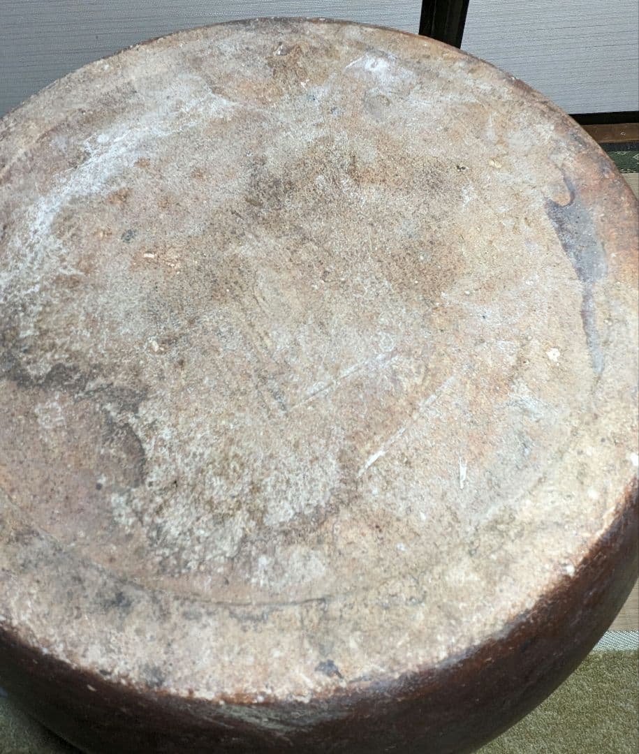 水漏れ注意】明治時代 備前焼 火鉢 置物 植木鉢 プランター ガーデニング