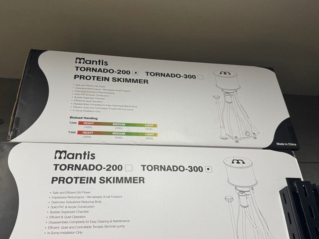 Mantis Tornado-300 プロテインスキマー ボルクスジャパン - メルカリ