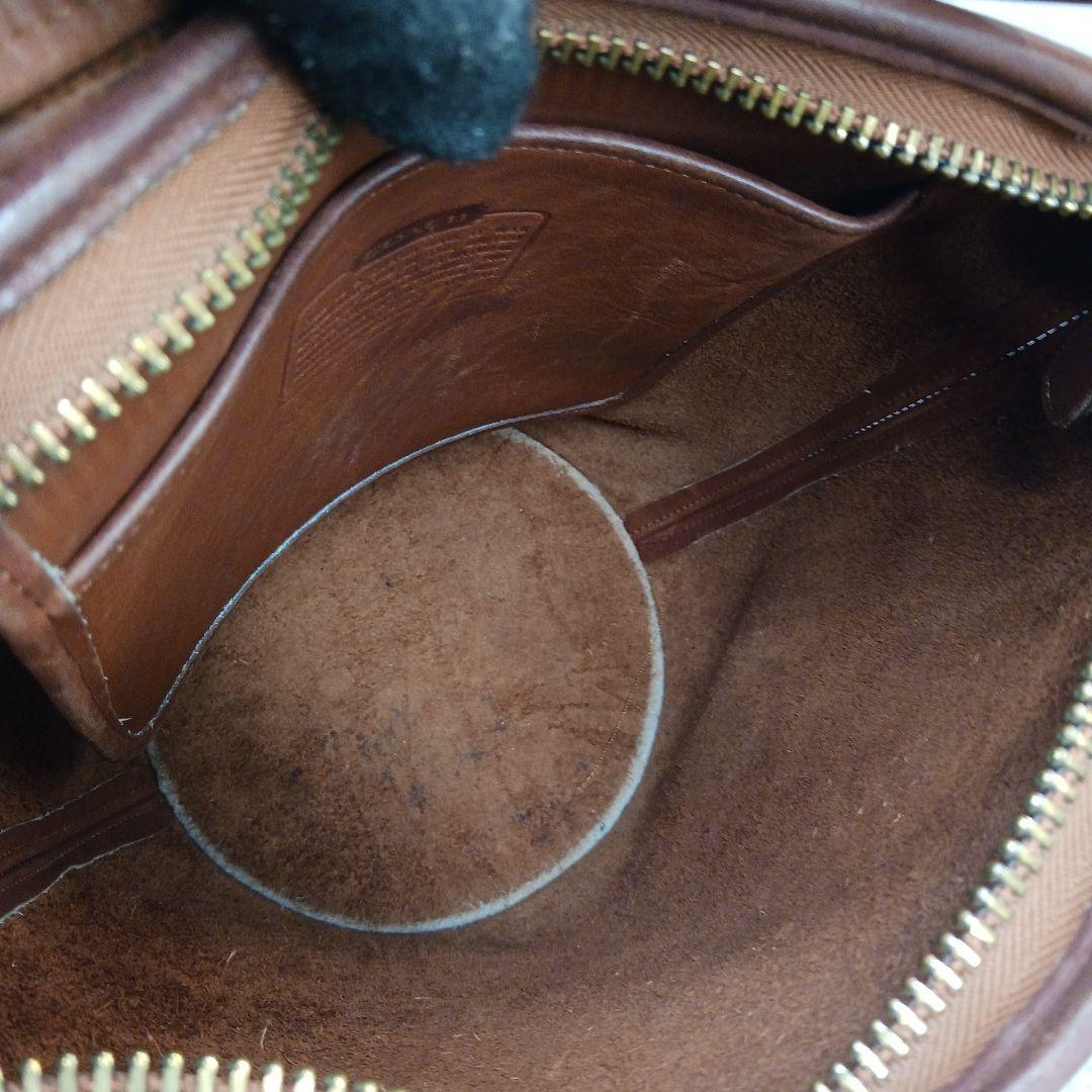 美品✨ オールドコーチ バケツ型 ショルダーバッグ ブラウン レガシー 9953