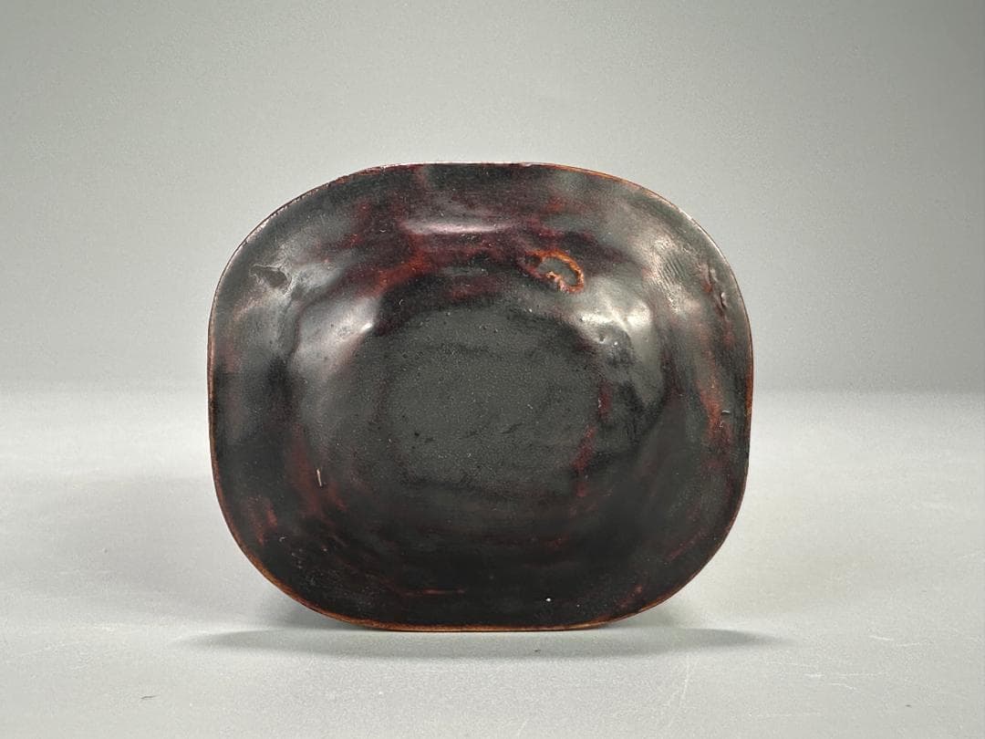 仏教美術　江戸時代　古銅製　観音像　銅仏　豆仏　時代厨子付き　古仏