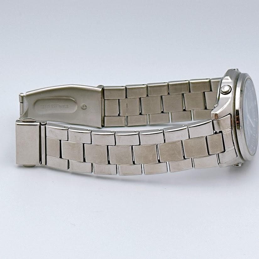 良品 カシオ リニエージ メンズ腕時計 電波ソーラー アナログ デジタル 時計