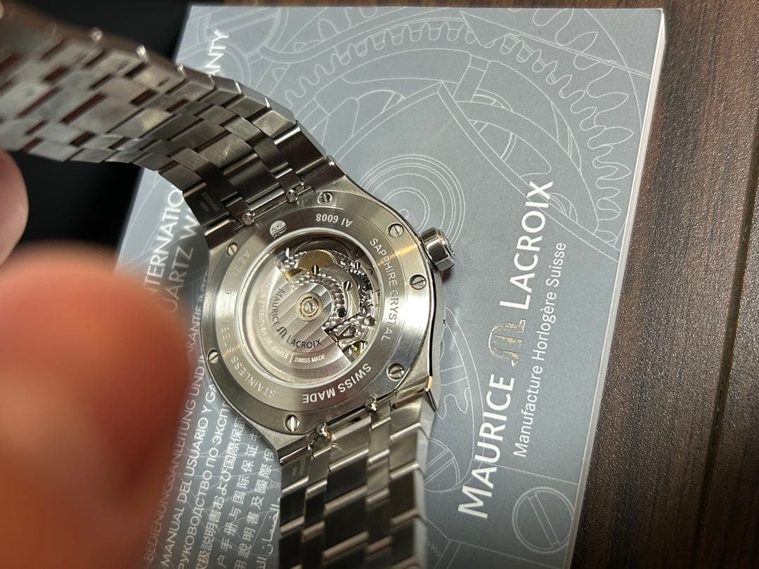 モーリスラクロア　アイコン　42mm Maurice Lacroix ブルー