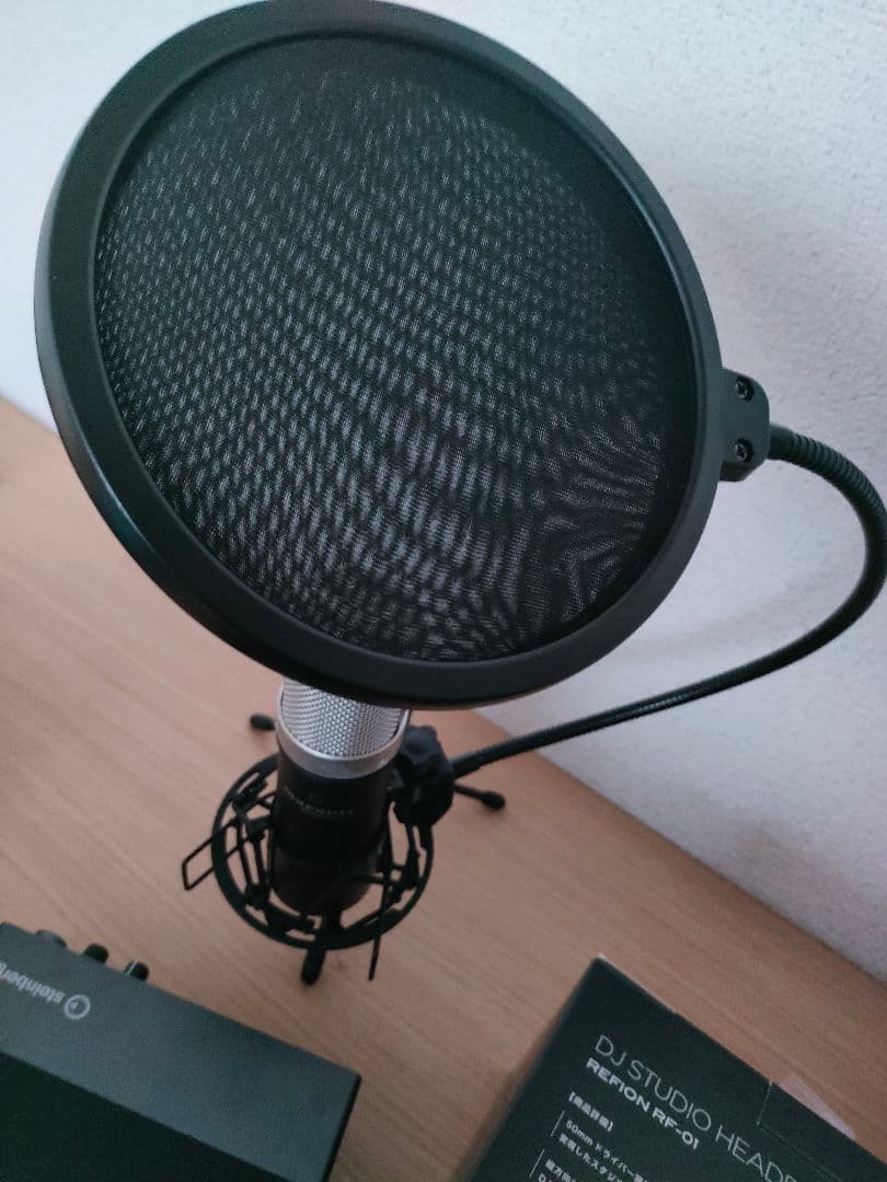 UR22Cオーディオインターフェイス marantzマイク ヘッドフォンセットの