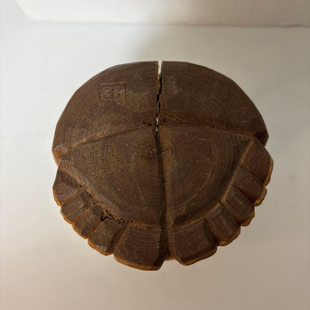 八仙過海 銅製立体群像｜天然木根台座｜実測重量3.86kg｜全高約26cm