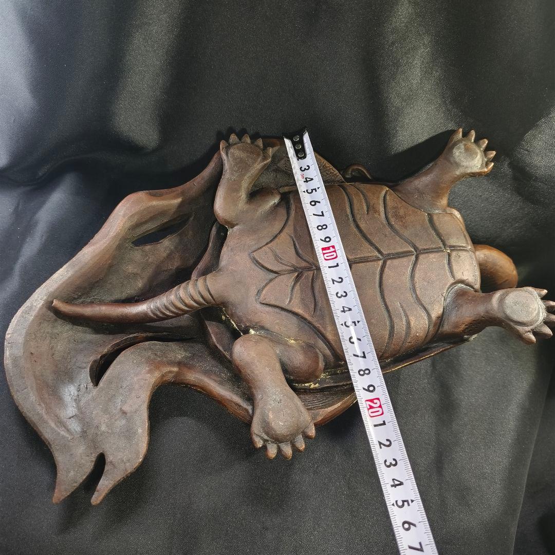 古備前 亀置物 大正骨董 縁起物 古美術 アンティーク コレクター放出美