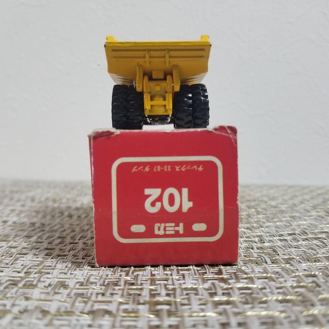 トミカ　赤箱　No.102 テレックス 33-07 ダンプ　日本製