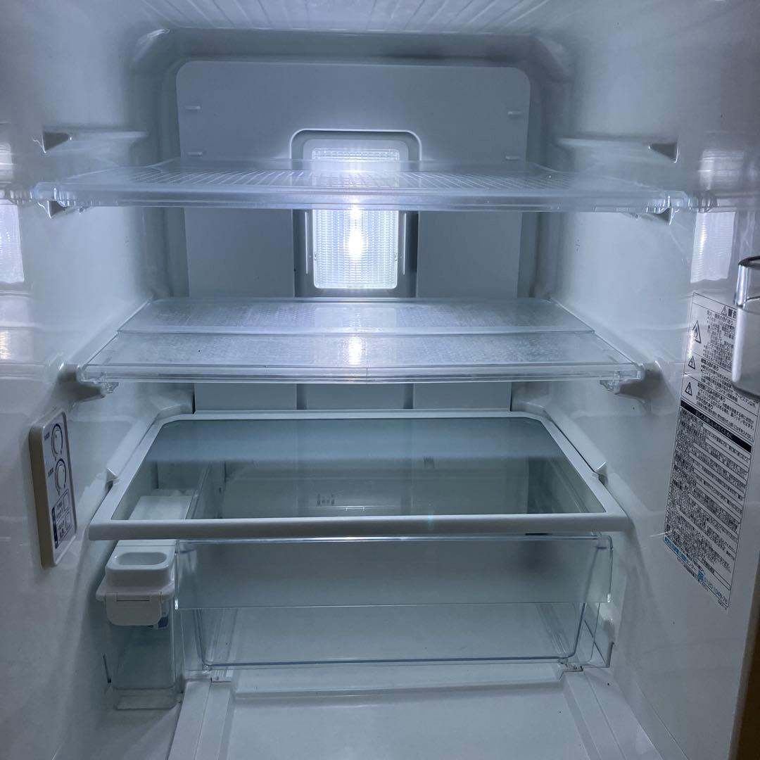 【週末セール】冷蔵庫340L （送料込み）東芝　GR-H34SY(S)