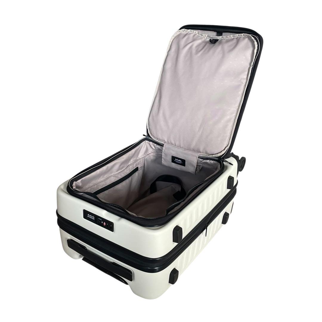 超美品》LOJEL ロジェール スーツケース Cubo S ホワイト 37L - メルカリ