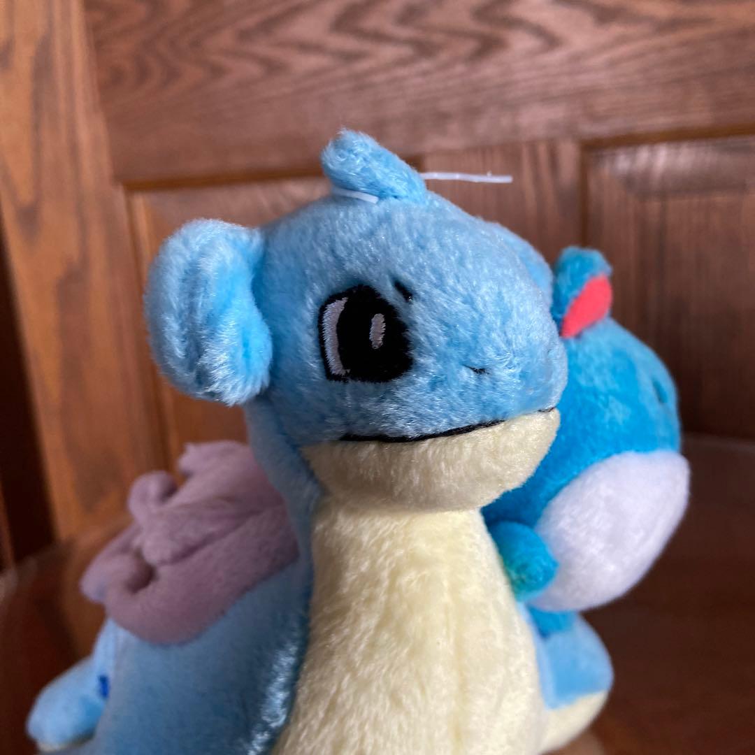 【激レア】絶版ポケペアぬいぐるみラプラス&マリル2001年ポケモンUSA