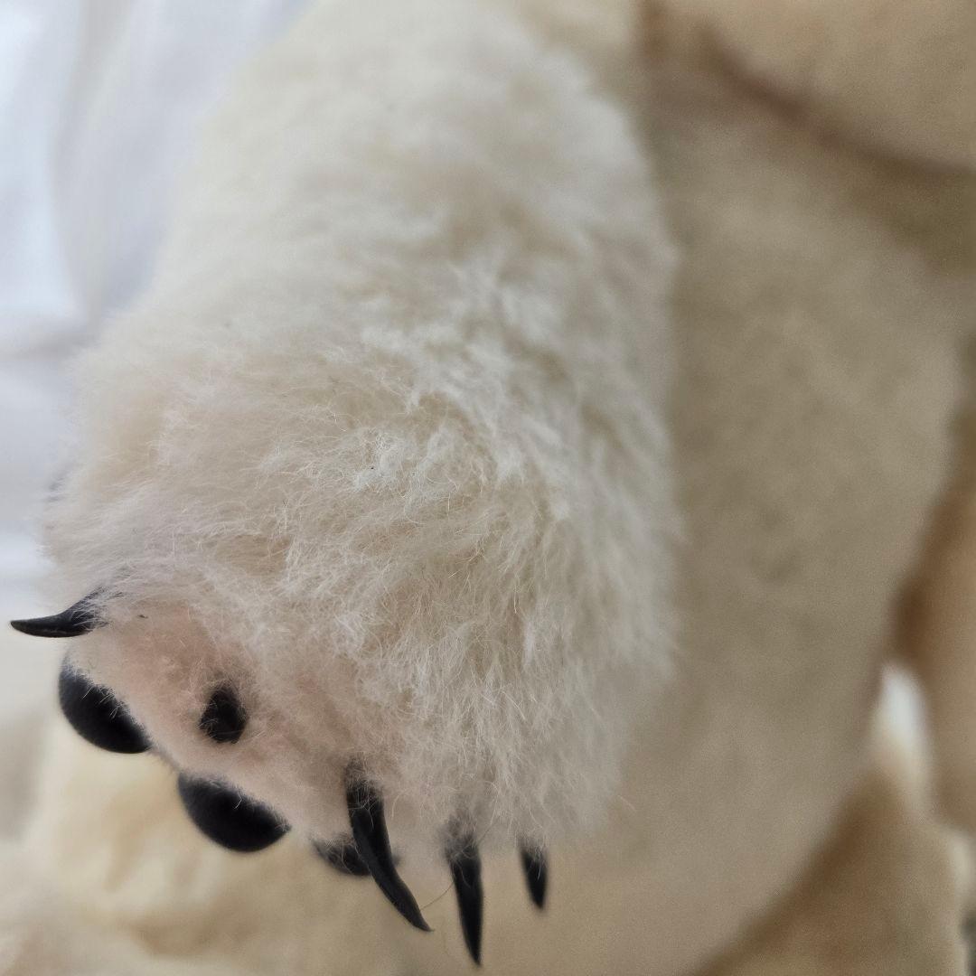 テディベア作家 シロクマベビー 佐藤真也 様 テディベア作家 シロクマ